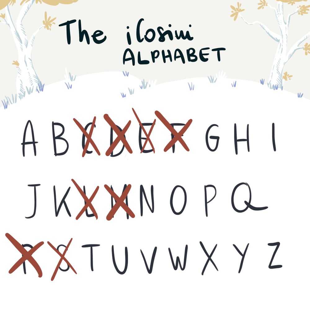 Alphabet letters from iCosini already completed