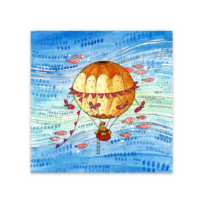 Hot air balloon: a commissioned design