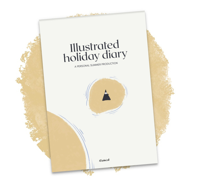 Illustrated holiday Diary by iCosini - pdf version